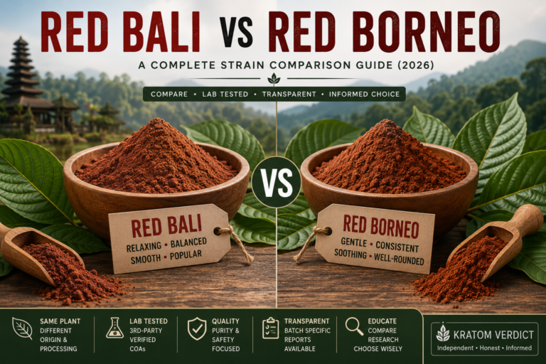 Red Bali vs Red Borneo