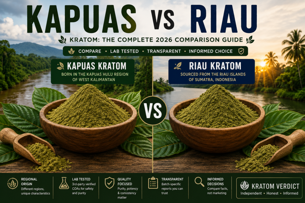 Kapuas vs Riau Kratom