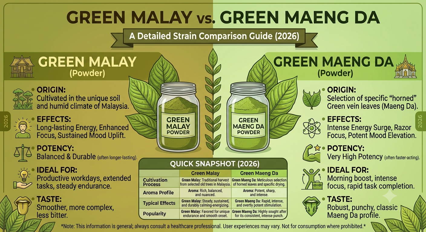 Green Malay vs Green Maeng Da