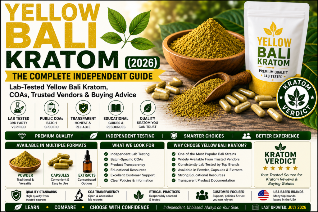 Yellow Bali Kratom