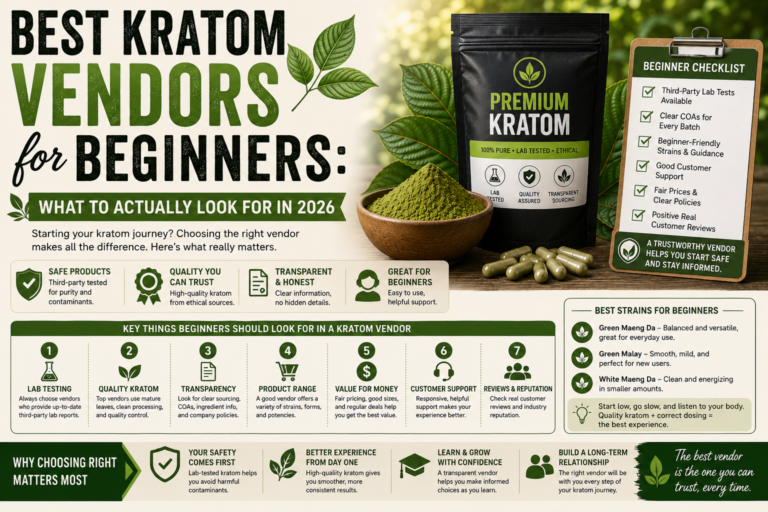 Best Kratom Vendors for Beginners