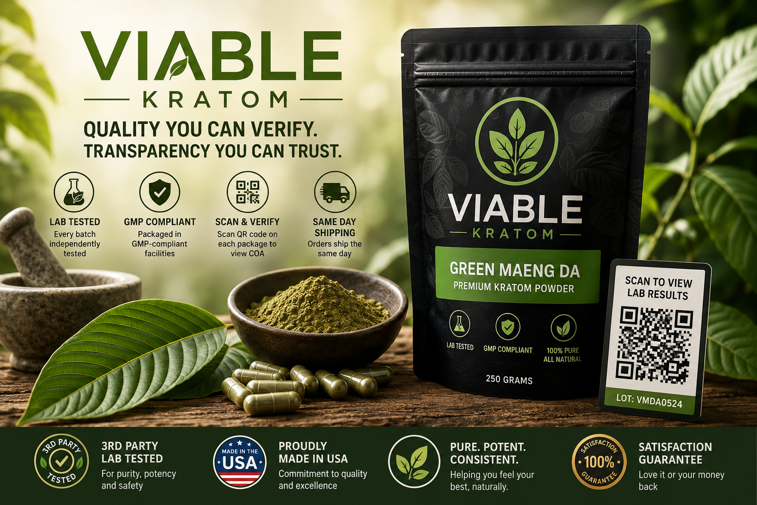 Viable Kratom Review