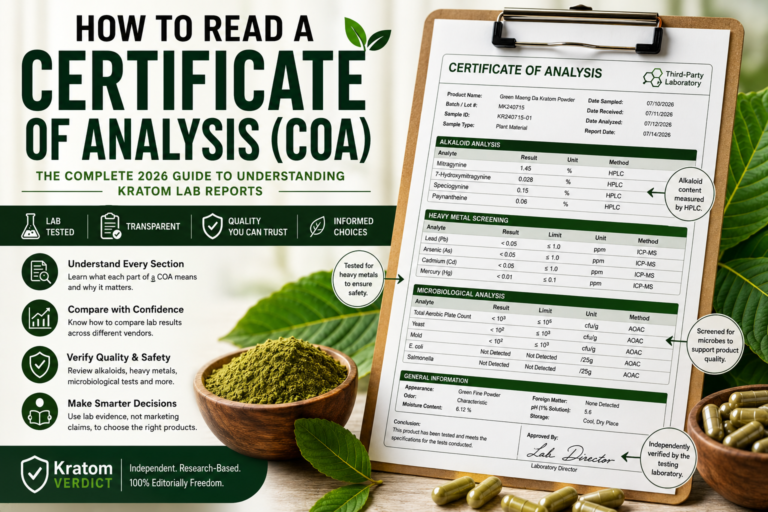 How to Read a Certificate of Analysis